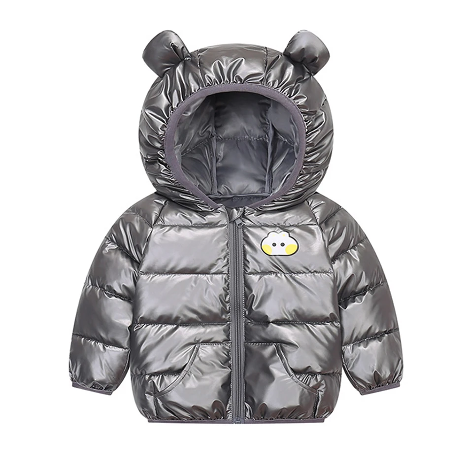 Children Warm Winter Boys Clothes Set Down Jacket Hooded Coat+Pants Kids Snowsuit Thicken Costume 1 2 3 4 5 Years