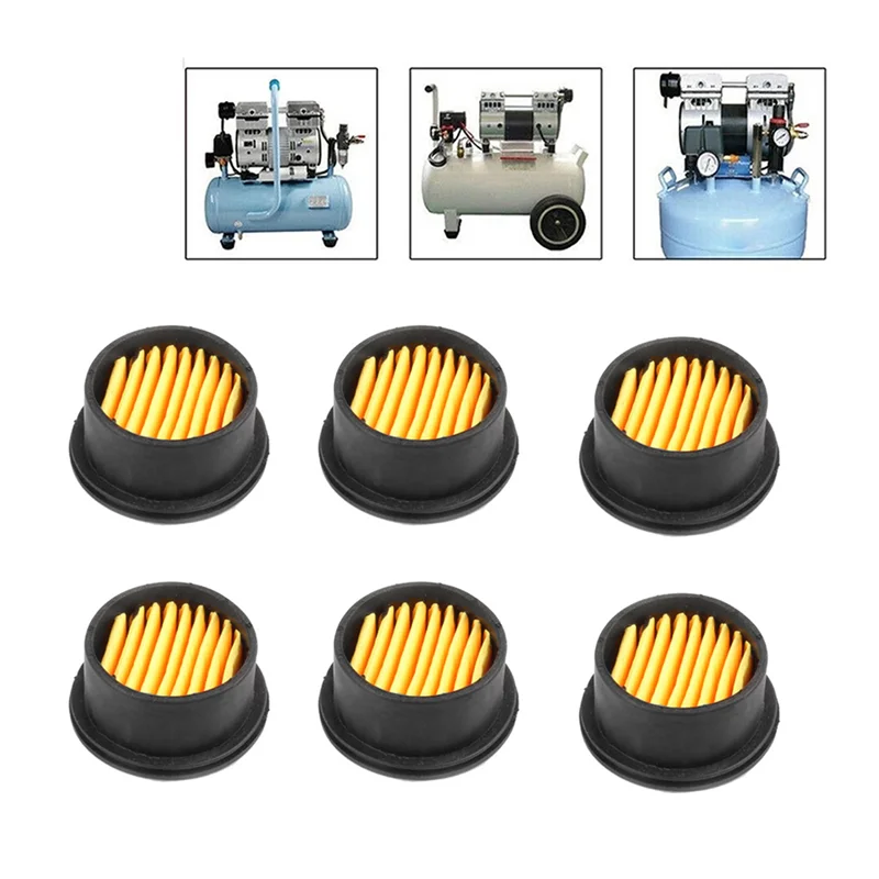 10Pcs Air Compressor Mute Muffler Filter Vacuum Cleaner Pump for Air Compressor Muffler