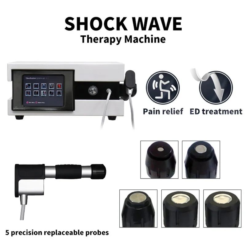 Shockwave Therapy Machine Pain Relief Physical Therapy Muscl Pain Extracorporeal Shockwave Therapy Machine