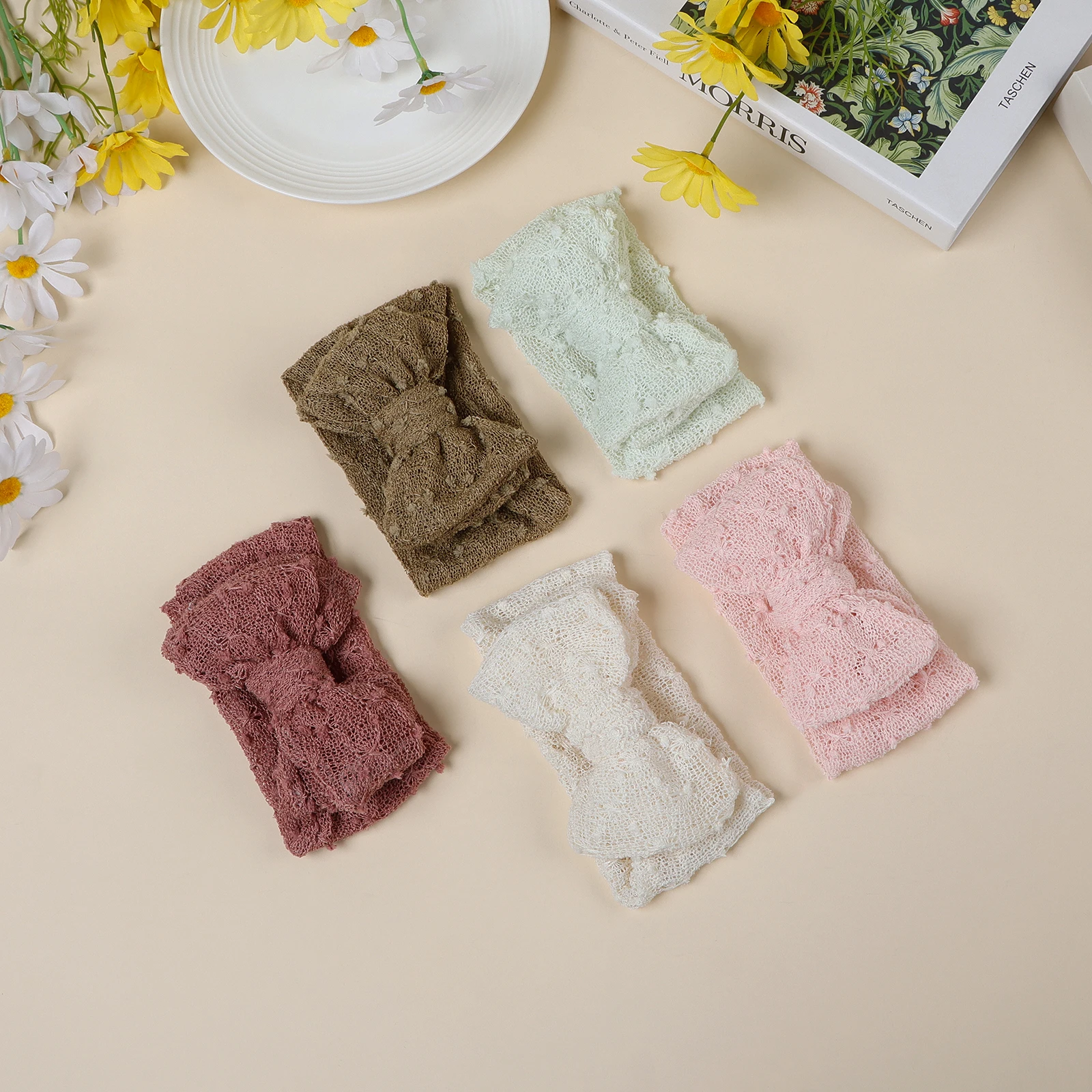 30pc-newborn-baby-lace-bow-headbands-embroidered-elastic-hairbands-for-girls-children's-wide-turban-head-wraps-kids-headwear