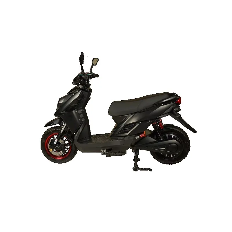 Zuimi High-end JIALING New Black Fashion Trends Electric Scooter Adult Handsome Pedal Motorcycle LED Meter Motorcycle Accessorie