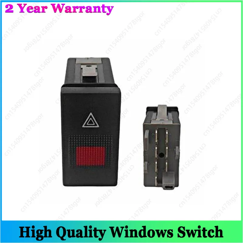 

For Audi A4 (8D2, B5) 1996-2002 Hazard Emergency Flasher Warning Light Switch Dash Button Car Accessories 8D0941509D 8D0941509E