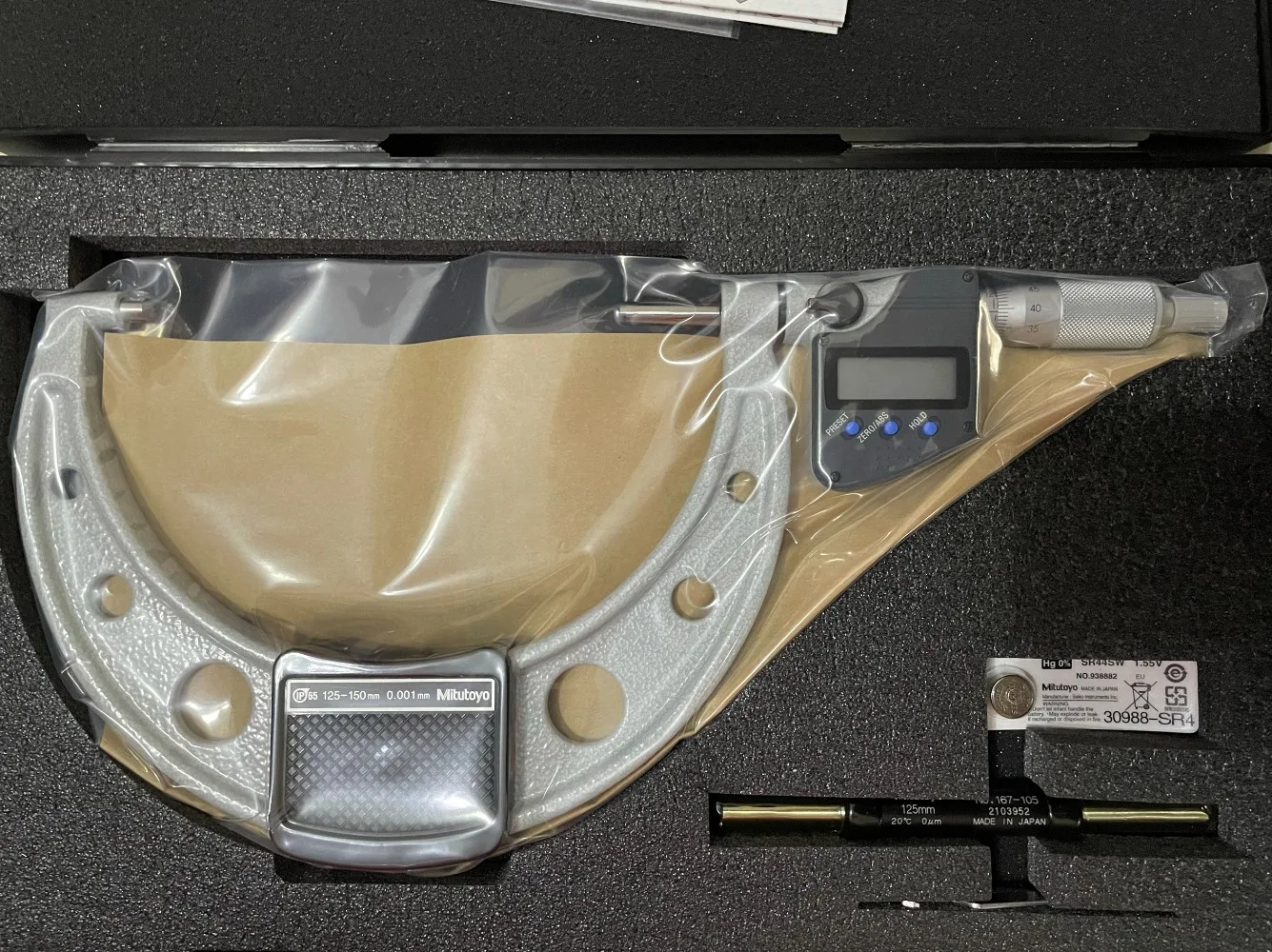 

Mitutoyo Japan Digital Micrometer 293-250-30 293-251-30 Outside Micrometer Measuring Tool