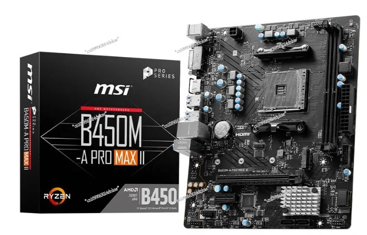 

MSI Three-year Warranty MSI B450M-A PRO MAX II Main Board D4