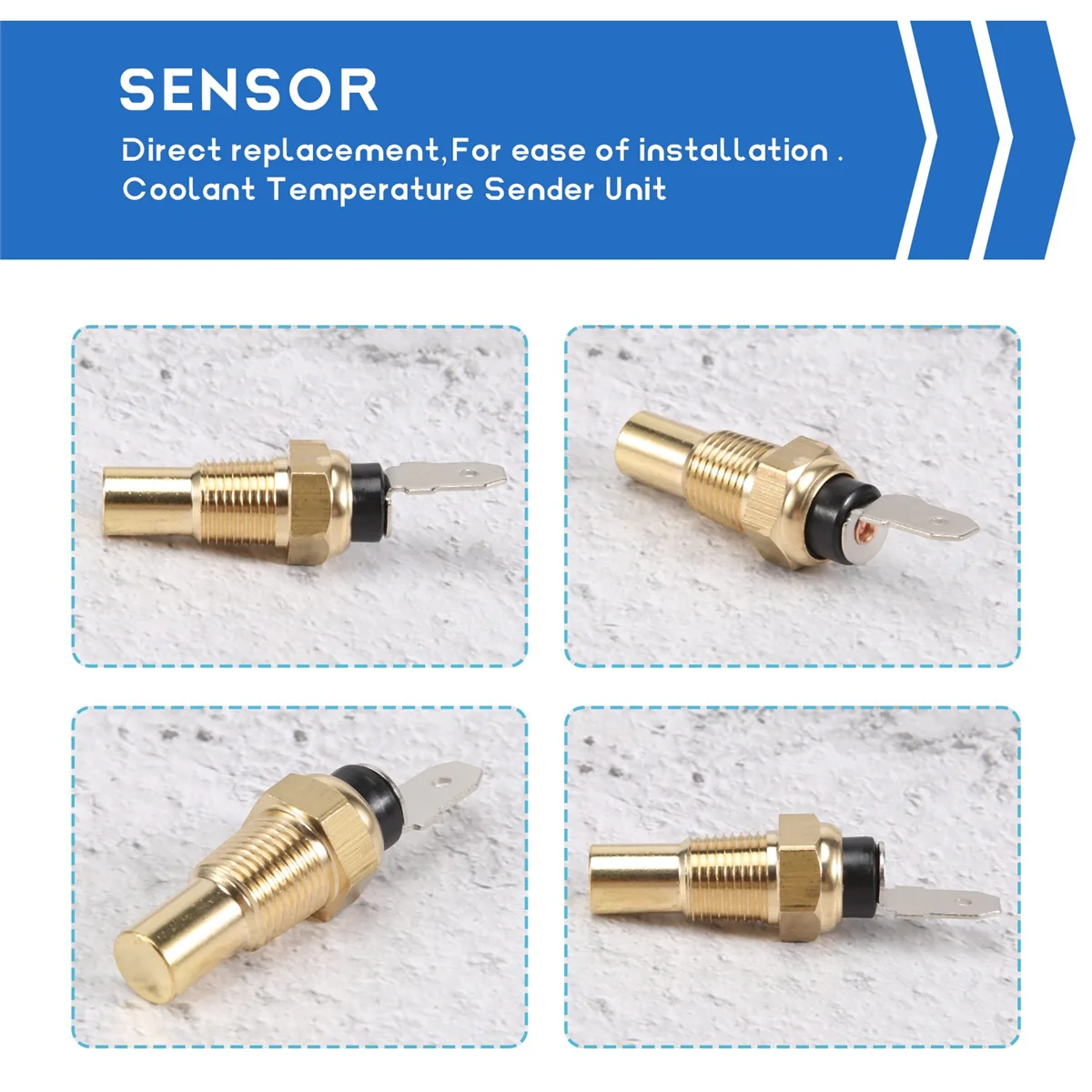 Unit pengirim suhu pendingin MD091056 34850-82000 untuk Sensor suhu air Mobil Mitsubishi Mazda