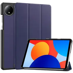 Чехол Funda для Xiaomi Redmi Pad SE 8,7 дюйма, чехол для планшета 2024, магнитный чехол-подставка из искусственной кожи, чехол для redmi pad se 8,7