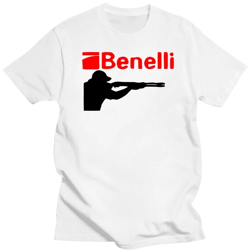 funny men t shirt Black Style Team Soft Benelli Shotguns Gray Cool Standard jersey men O-Neck cotton