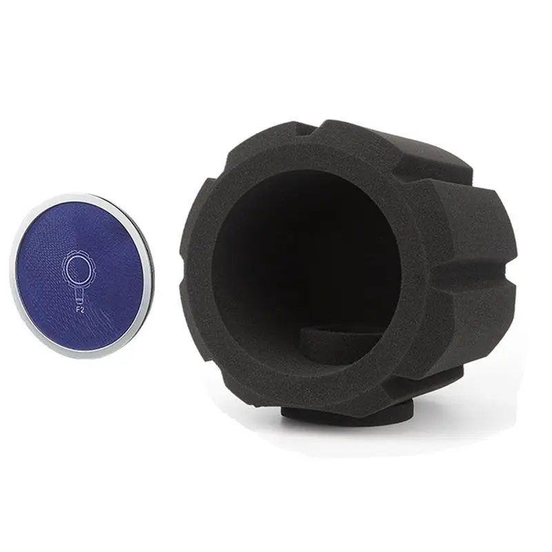 T23C F2 Microphone Acoustic Filter Wind Screen With Sponge Material For Soundproof Recording Of Vocal Filter Blue