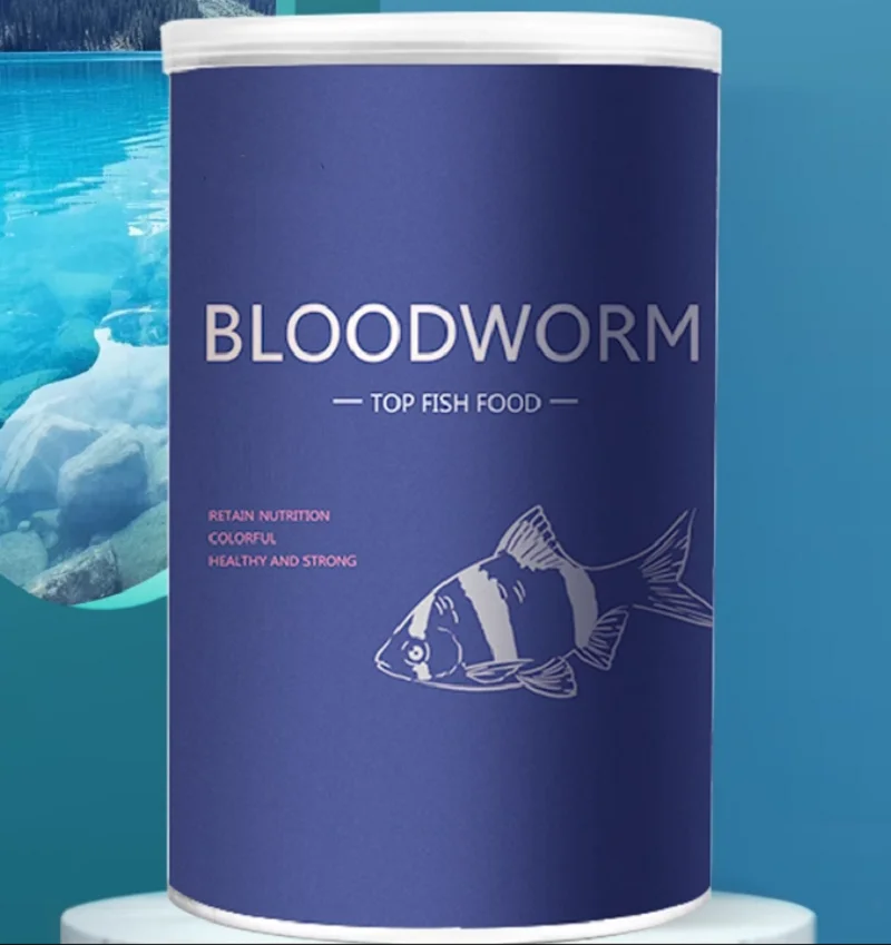 Red Blood Worm Dried Artemia Tropia Aquarium Samll fish food mother red blood worm