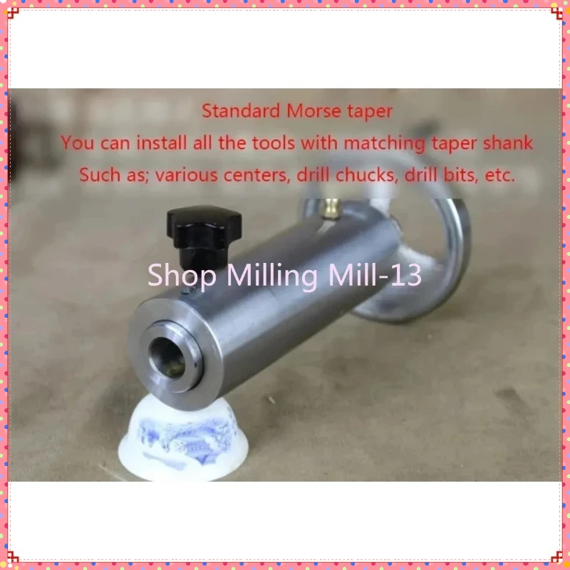 

MT2 MT3 Lathe Tailstock Body Woodworking Round Woodwork Bead Engraving Machine Jade Wenwan Metal Machinery Accessories