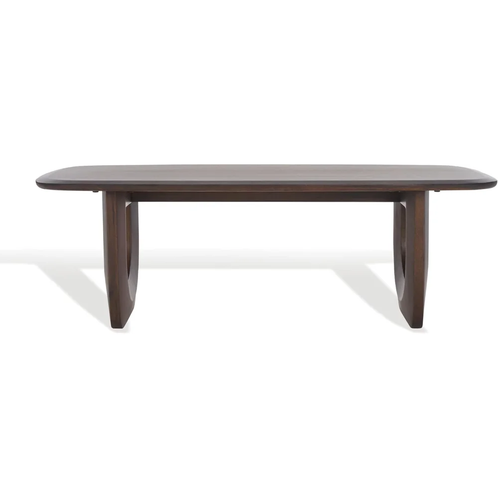 Couture Collection Cassiette Walnut Solid Wood Coffee Table