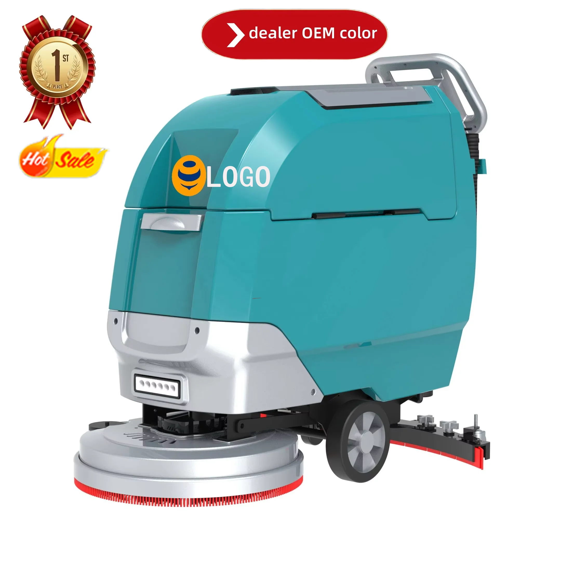 

2026 IronBee JB60 530mm Cleaning Path Automatic Floor Scrubber Cleaning Machine for Industrial Use