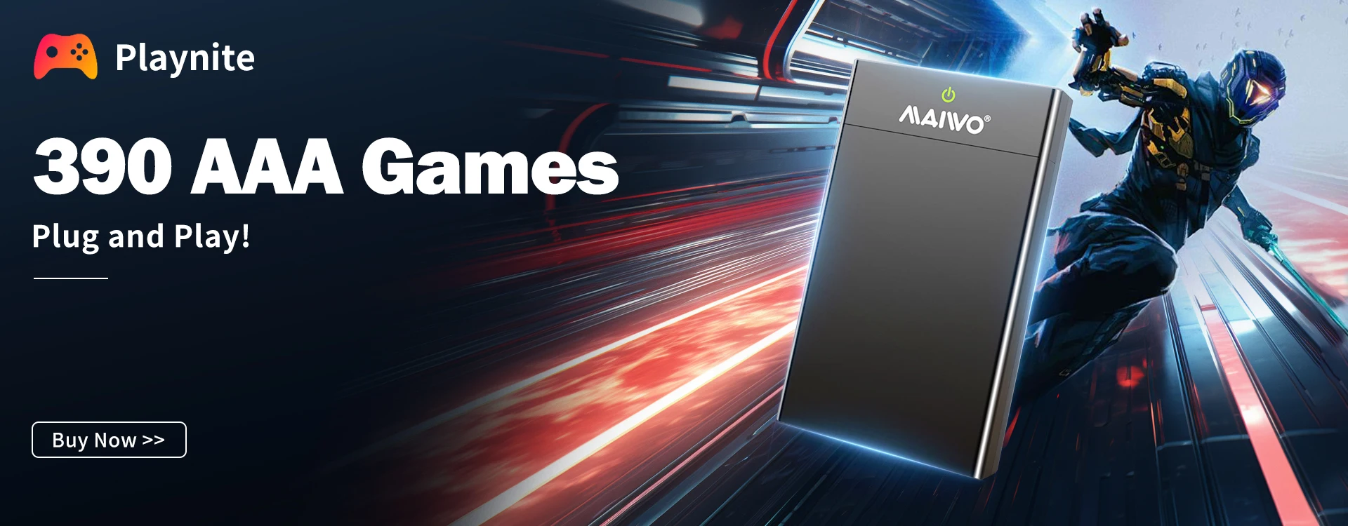 3TB Gaming HDD Playnite&Retrobat&Launchbox Retro Game Console with 17000+ Games for PS4/PS3/PS2/Wii/Wiiu/SS and WIN PC/Laptop