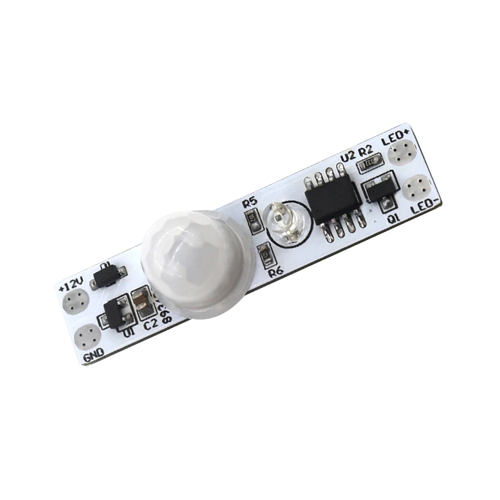 DC 5-24V 12V Ceiling PIR Motion Sensor Switch Module 3A Infrared Induction Body Sensor Detector Controller Switch