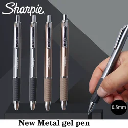 Sharpie Metal Gel Pen 0.5mm Black Ultra-fast-drying Smooth Signature Pen Cute Stationery Office Accessories Pens for Writing