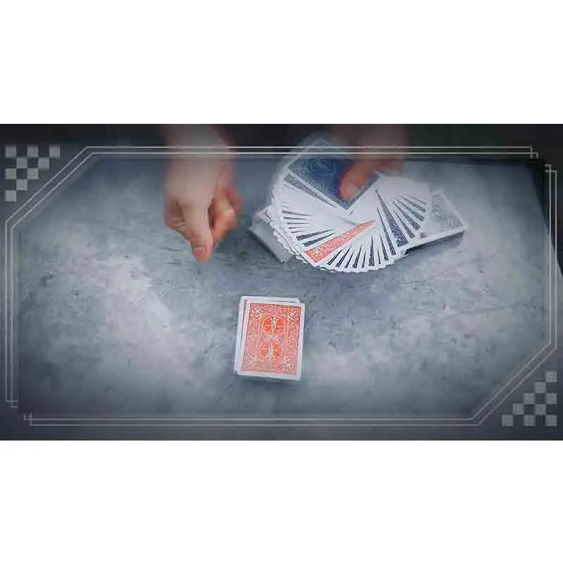 

Unzip by Shawn Lee Magic Tricks Visual Pop-up Card Appearing Magia Prediction Close Up Street Illusions Gimmicks Mentalism Props