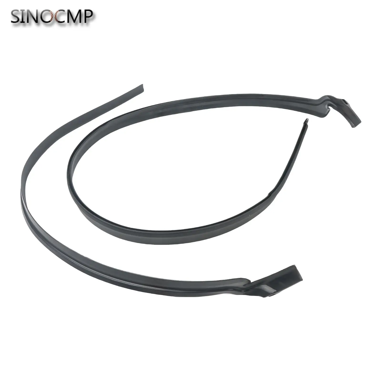 

2Pcs LH Weatherstrip Strip For Mini Cooper R55 R56R57 07-15 51132751209 51132751210 Apron Seal Trim Strip Wear Windscreen Parts