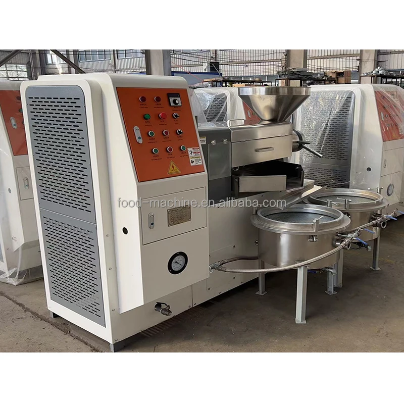 الصناعية المسمار النفط الصحافة استخراج صنع مصنع الفول السوداني السمسم الأسود بذور الفول السوداني كوك آلة الضغط على الزيت #4