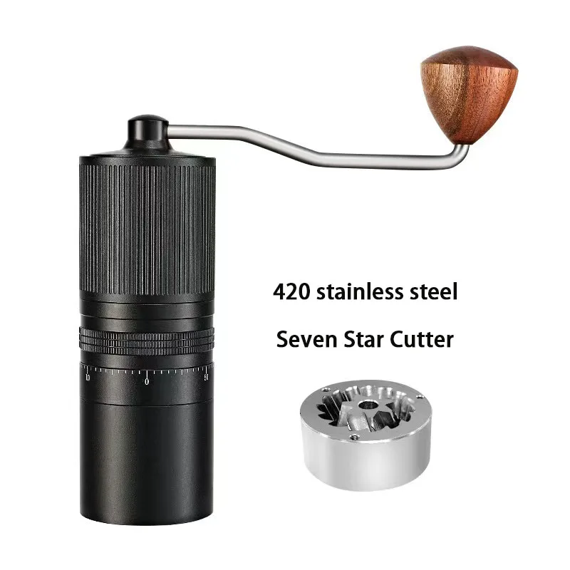 

Magiclove Manual Grinder Burr Grinder Kitchen Grinding Tools Stainless Steel Adjustable Coffee Bean Mill Mini Bean Milling