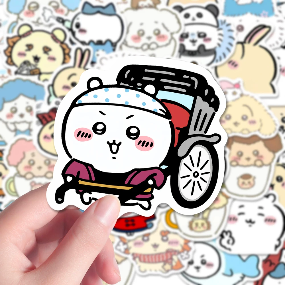 

54 Chiikawa Hachiware Usagi Cute Fun Personal Decoration Diy Handbook Stickers