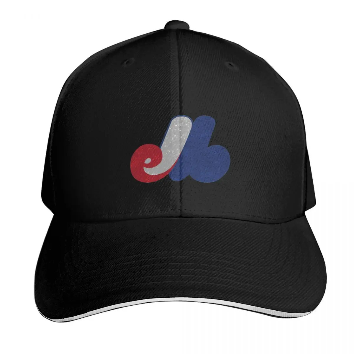 Montreal Expos (distressed) Baseball Cap Strapback Dad Hat Six Panel Structured Crown Sun Protection UPF 50+