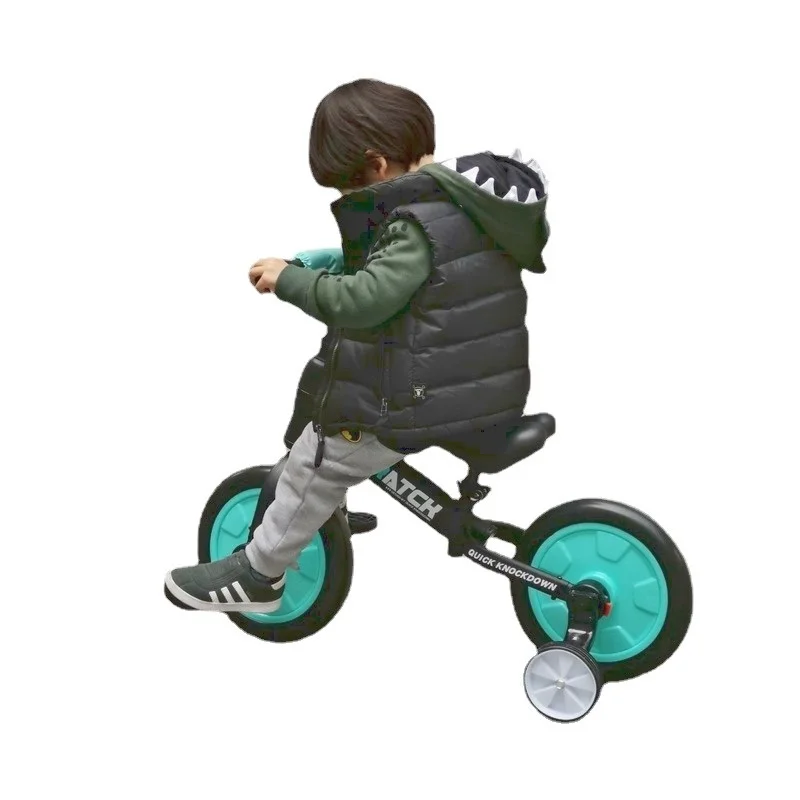 2 In 1 Baby Tricycle Kids Balance Bike Kids Walking Scooter 1-6 Years Old Children\'s Tricycle Kids Ride on Toys Toddler Bike