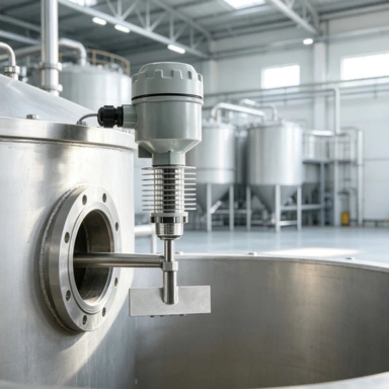 Rotary Paddle Level Switch High Temperature Resistant Material Level Detector For Grain Silo Powder Bin Control