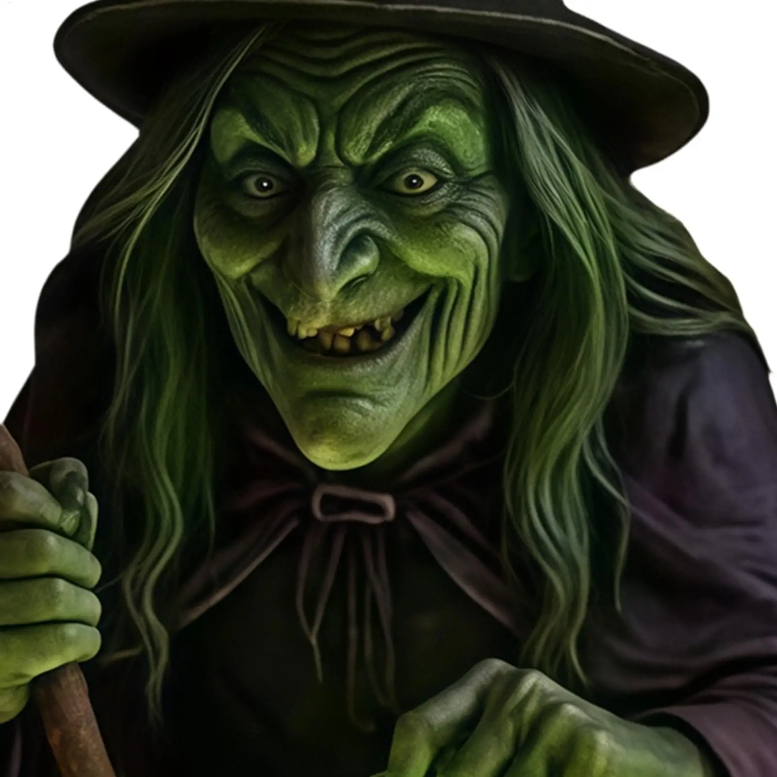 Witch Lamp Halloween Witch Cauldron Desktop Decoration Decorative Table Lamps For Homeowners Renters Decorators Home Apartment