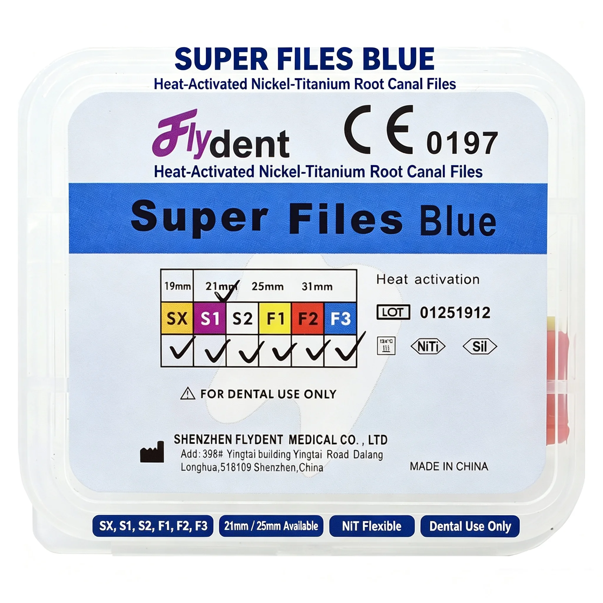 Dental  Super Files Handuse Dental Needle Files Endodontic Niti Files  Use For Root Canal Cleaning Dentistry Endo Instrument