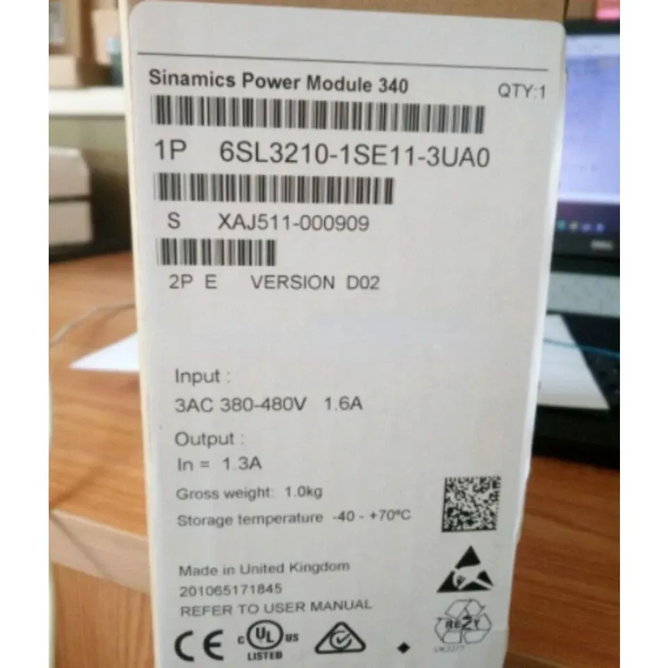 

Brand new 6SL3210-1SB11-0AA0 6SL3210-1SE11-3UA0 6SL3210-1SB11-0AA0 Warrently One-year