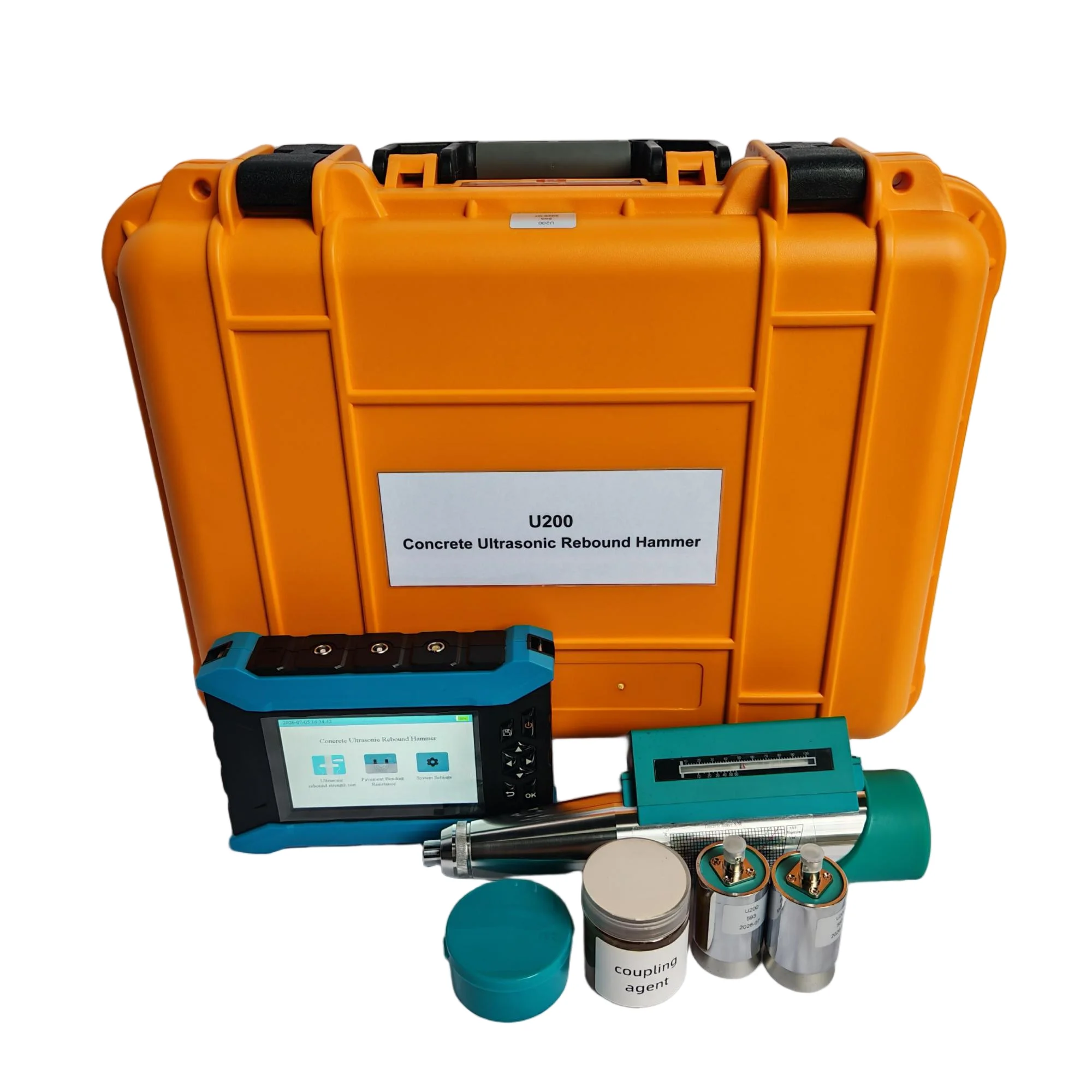 Concrete Ultrasonic Rebound Hammer Professional NDT Testing Machine For Hardened Concrete Strength Evaluation