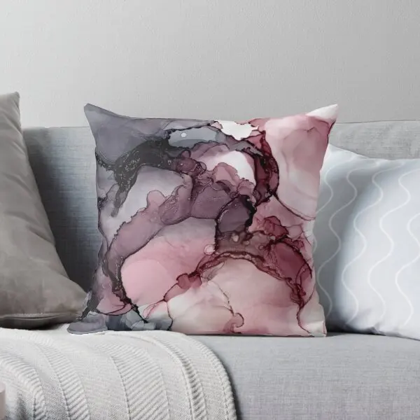 

Blush Payne Is Grey Abstract Art Printing Throw Pillow Cover Fashion Decorative Hotel Soft Fashion Pillows not include One Side