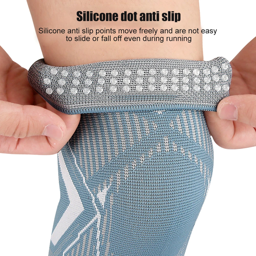 Genouillère de compression pour hommes et femmes, Genouillère de course, Manchon de soutien du genou, Genouillères de sport pour l\'arthrite, 1PC