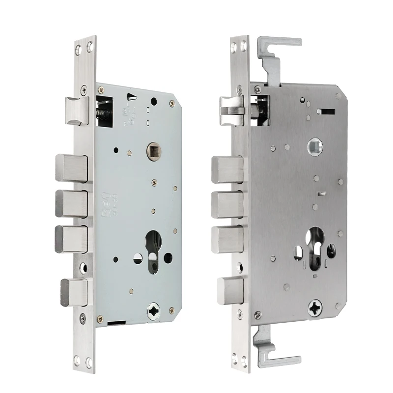 

High Security Mortise Door Lock Body Four Bullet With Anti Theft Silence Latch Smart Lock Special Fittings