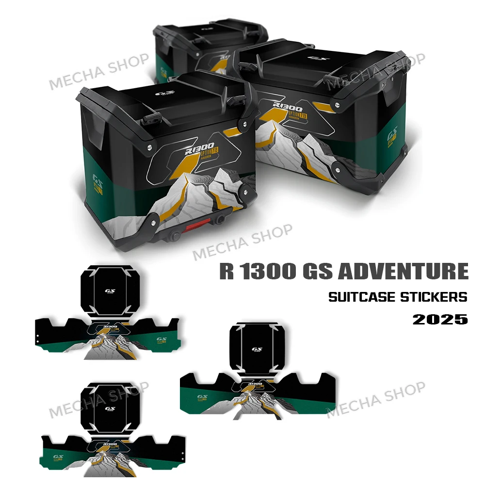 

For R1300GSA R1300 GS ADV2024 2025 2026 Motorcycles Luggage Cases Protective Sticker Side Case Pads Sticker Suitcase Decal