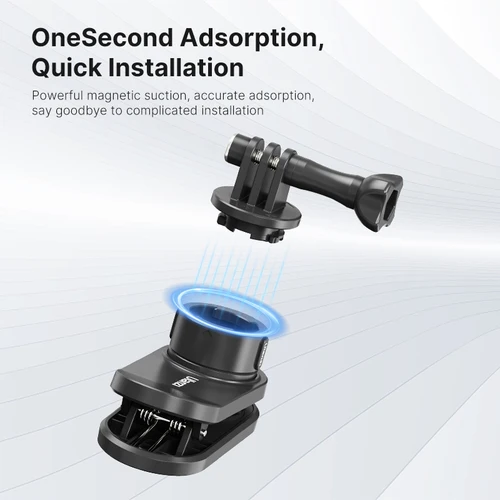 Imagen 2 del producto Ulanzi Go-Quick II Sistema de liberación rápida de montaje de correa de mochila de liberación rápida magnética Compatible con Gopro DJI OSMO Insta360