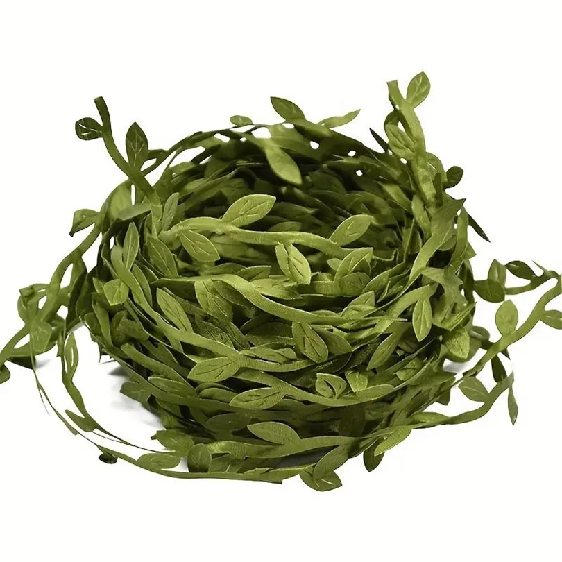 

100cm Artificial Plants Vine Small Leaf Rope Wreath Home Wedding Activity Party Outdoor Garden Festival DIY Gifts Hairpin Decor