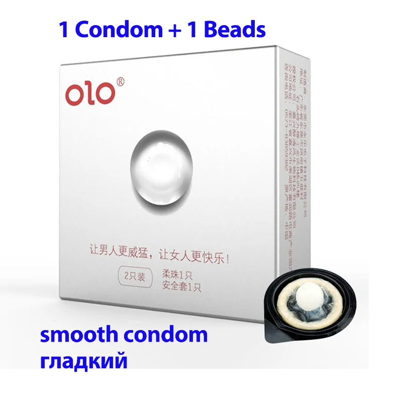  OLO condom with ball for men delay ejaculation 0.01 Ultra-thin penis sleeve extender long sex Condom adult products 18 nozzles