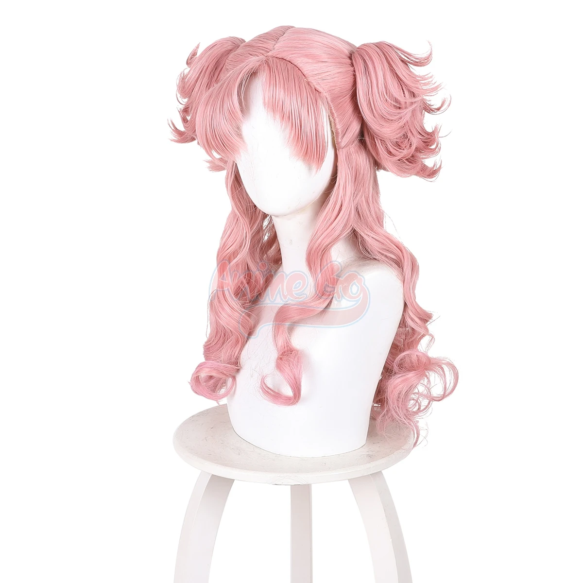Tetia Cosplay Wig Anime Witch Atelier‌r Tetia Women Pink Hair Prop Role Play Wigs