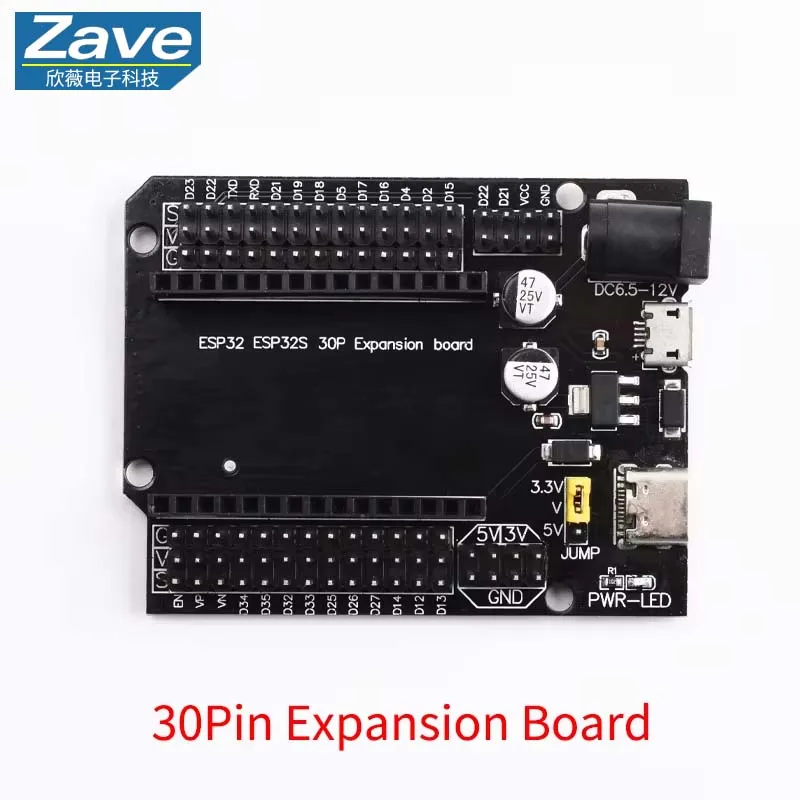 ESP32 Entwicklungsboard WiFi Bluetooth Modul 32D 32U CH340 CP2102 Typ-C Micro USB 30Pin 38Pin für Arduino