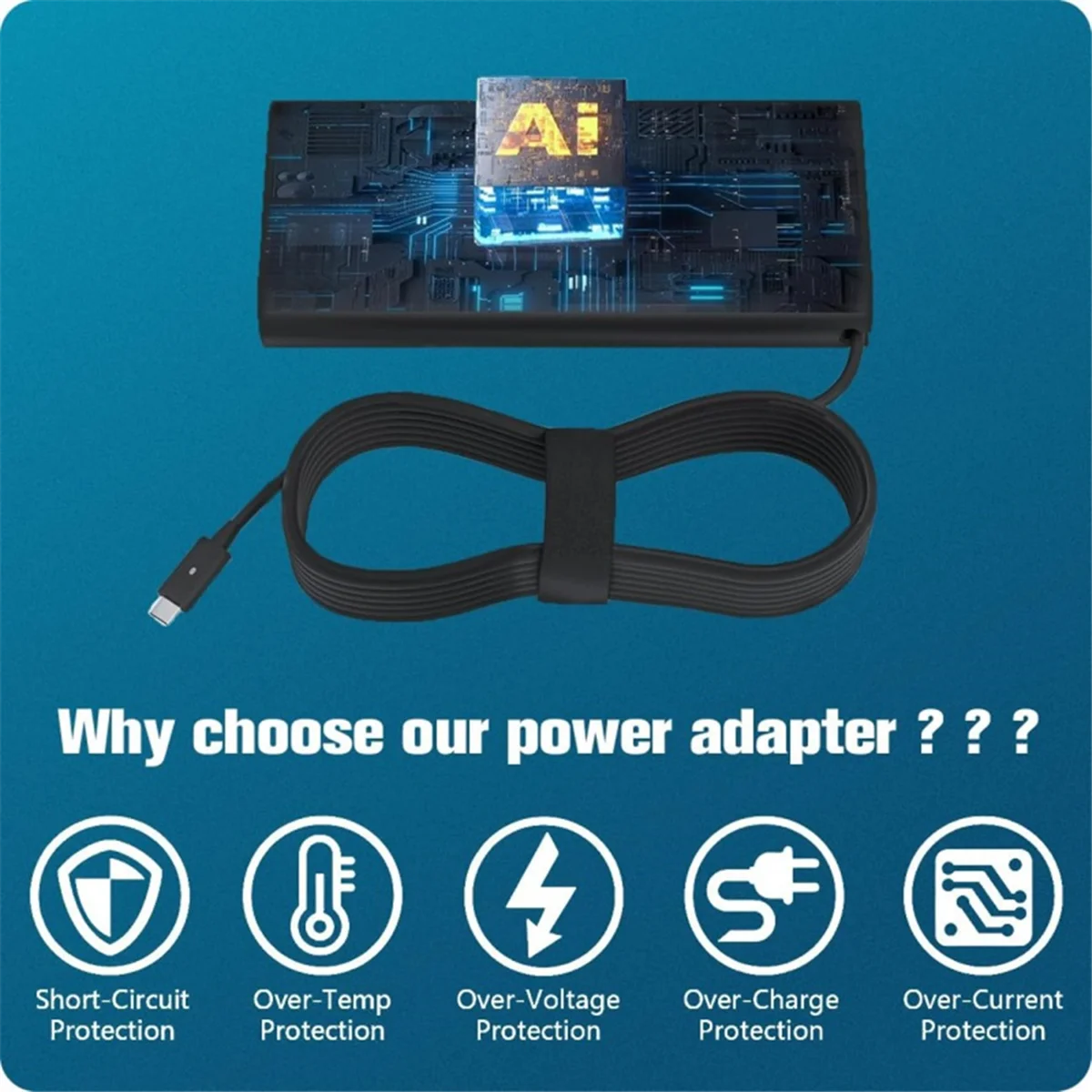 130 واط USB C نوع C محول الطاقة ل XPS 15 الدقة 5530 3550 3551 7410 9410 9510 9575 شاحن الكمبيوتر المحمول (الولايات المتحدة)