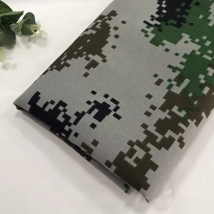 Camouflage Fabric By The Meter for Outdoor Cloth Tablecloth Curtain Sewing Polyester Cotton Thickened Decorative Printed Textile