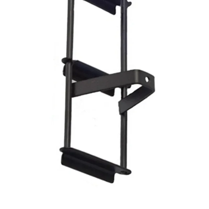 Metall Schwarz Leiter Treppen Für 1/14 Tamiya Traktor Anhänger Lkw RC Auto Upgrade Teile Zubehör