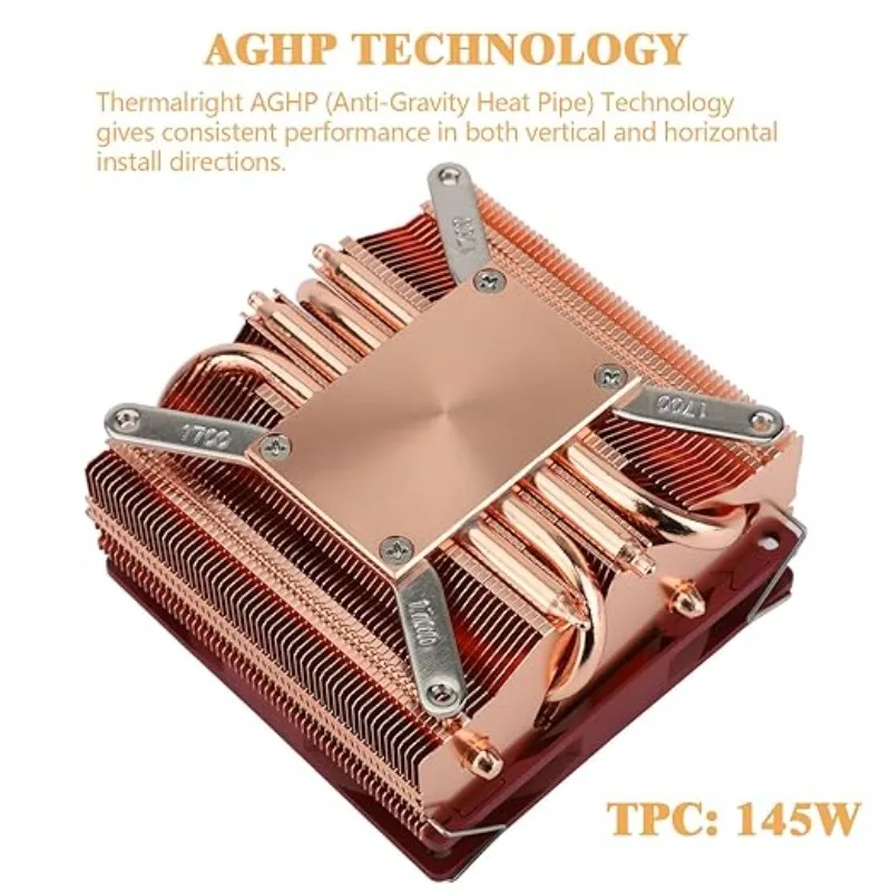Thermalright AXP90-X53 FULL All Copper Low Profile CPU Cooler with