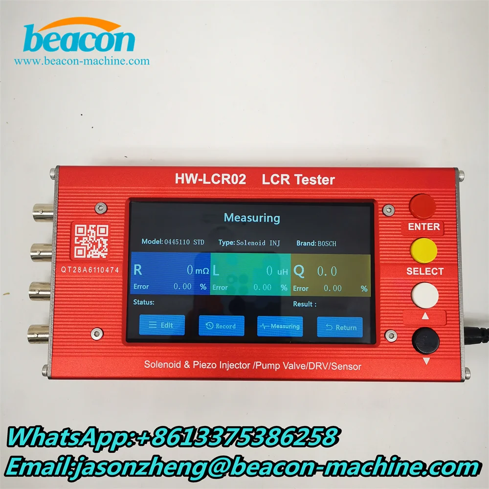 LCR Tester Common Rail Piezo Injector Tester Eui/Eup ZME Drv Solenoid Valve Pump Sensor Simulator LCR06 LCR02