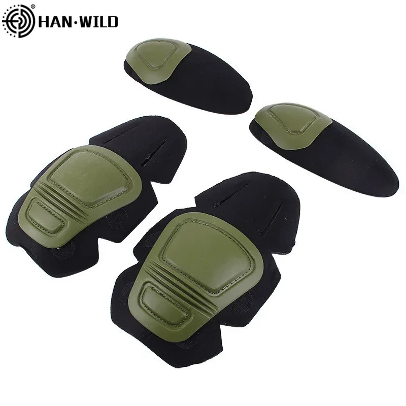 

Tactical Knee&Elbow Protector Pad for Paintball Airsoft Combat Uniform Military Suit 2 Knee Pads&2 Elbow Pads Just Hunting Suit