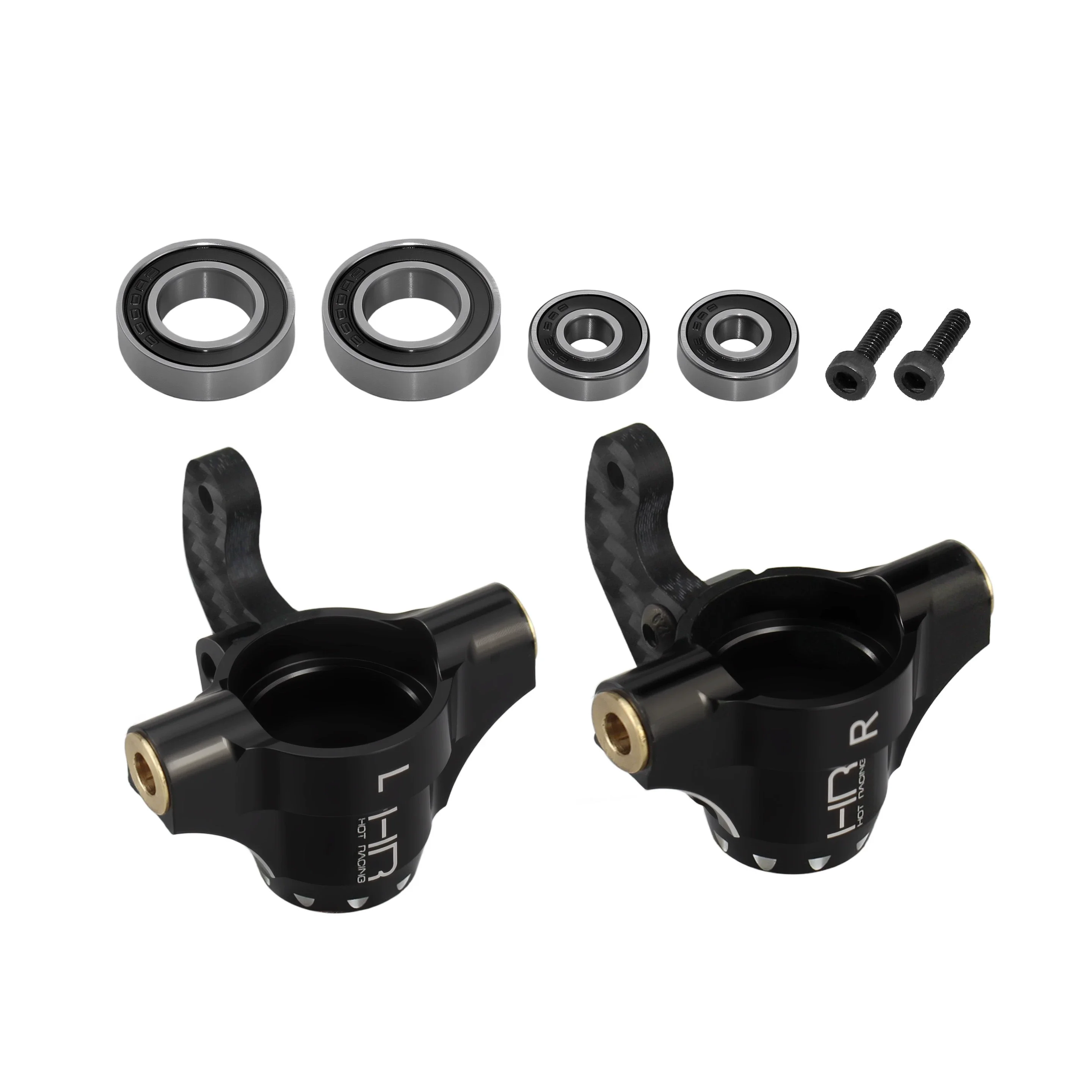 Hot Racing Aluminum 12mm Wheel Hex Hub Adapter Pair For JConcepts Reactor RC Monster Truck Upgrade Parts