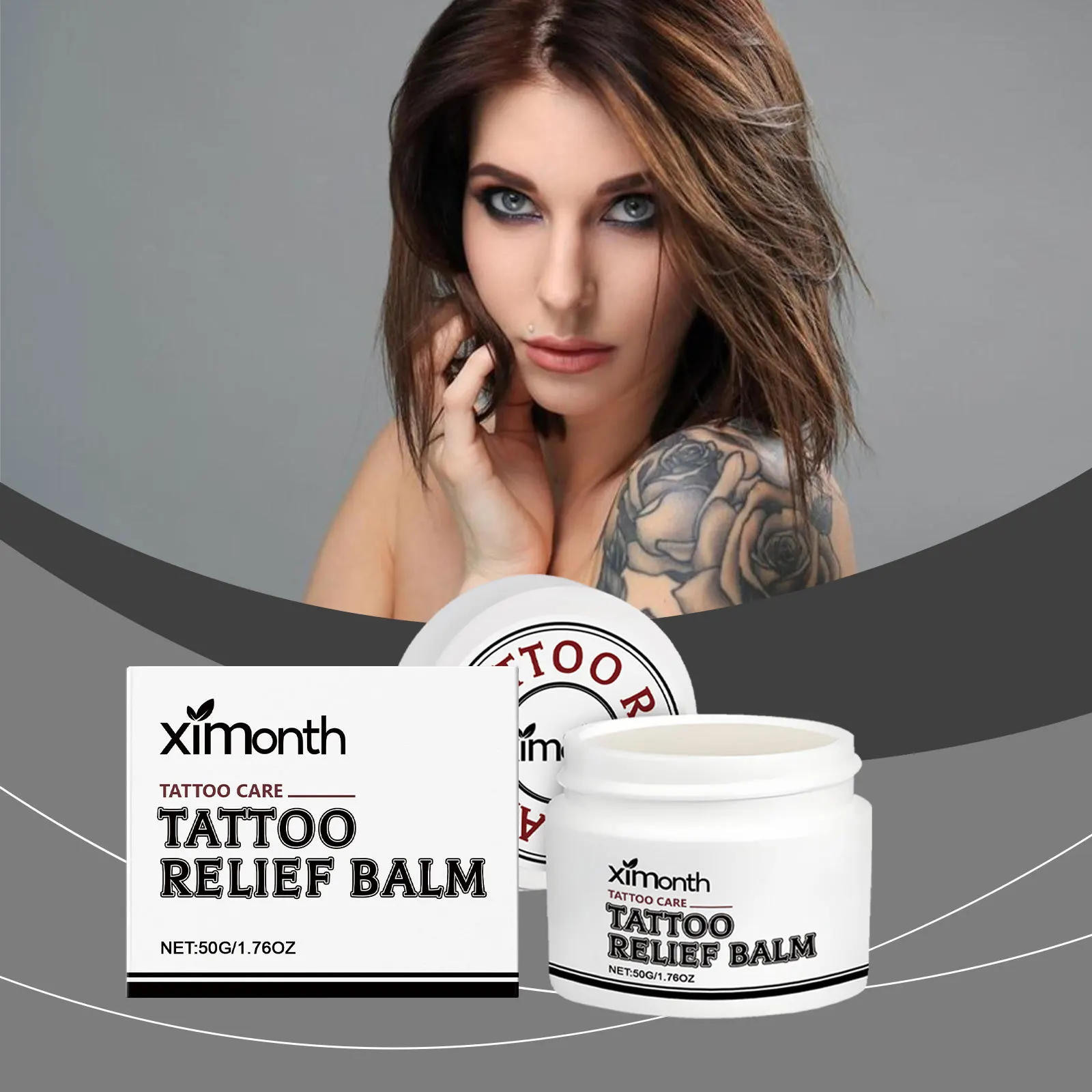 Tattoo Care Cream Soothe Post Tattoo Cure Inflammation Relieve Redness Discomfort Enhance Vividness Pattern Tattoo Relief Cream