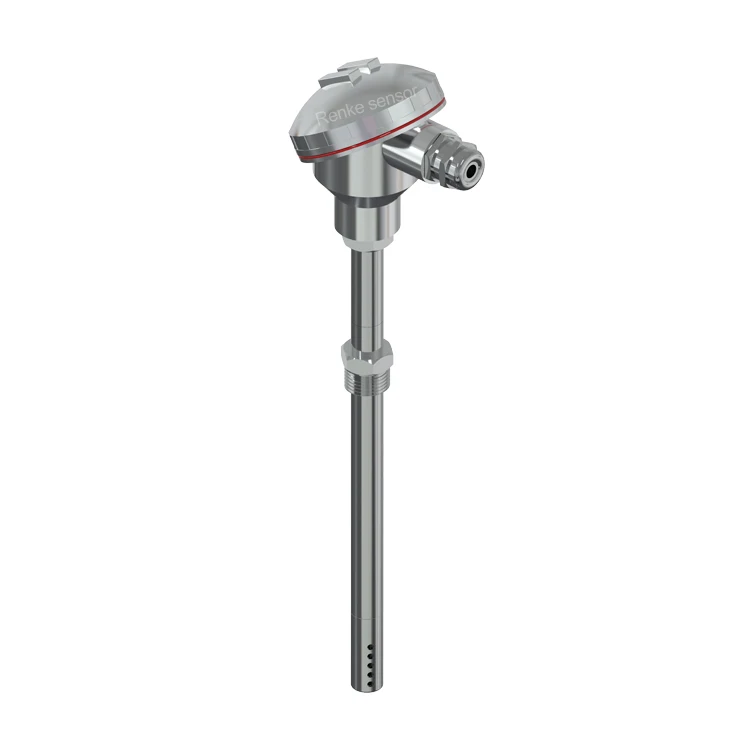 Renke 温湿度トランスミッタ Pt100 K タイプ RS485 工業用ダクトタイプ高温センサー