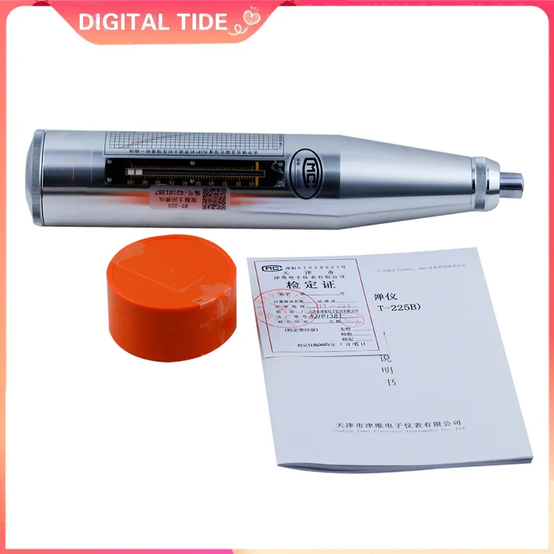 

HT-225 Concrete Rebound Test Hammer Concrete Rebound Tester Metal Casing Concrete Rebound Detector
